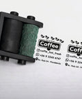 Timbre Roller Stamp Personalizado para Cajas, Bolsas y Tela Kit RollerStamp 5x14cm Clic Imprenta