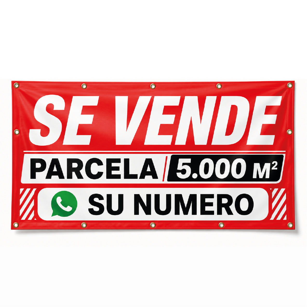 Letrero Personalizado Se Vende TERRENO m2 - Muy Pequeño 40x60 cm