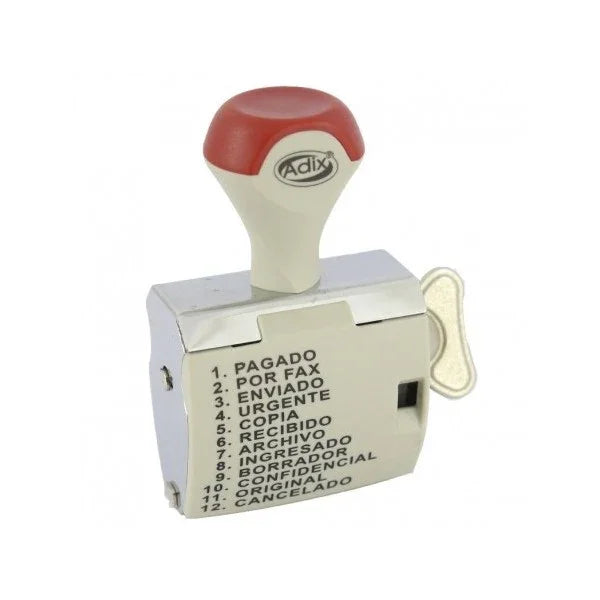 Timbre Leyenda c/tampon