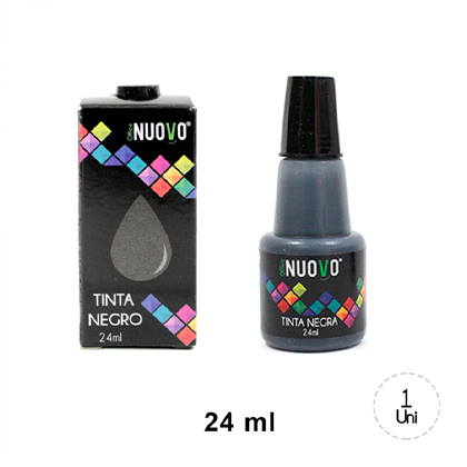 Tinta recarga Tampon 24cc Negra