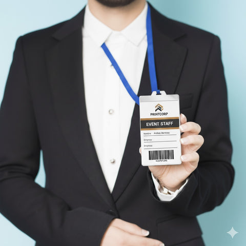 Porta Credencial PVC Transparente