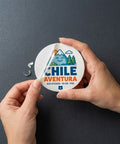 100 Stickers de 10cm Cuadrada 10x10cm / PVC - Resistente - Fondo Blanco Clic Imprenta