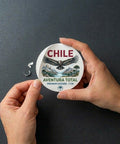 150 Stickers de 7cm Circular 7cm / PVC - Resistente Fondo Blanco Clic Imprenta